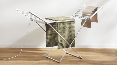 Heated clothes airer: Aldi