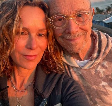 Jennifer Grey and her musical theatre legend father, Joel Grey.