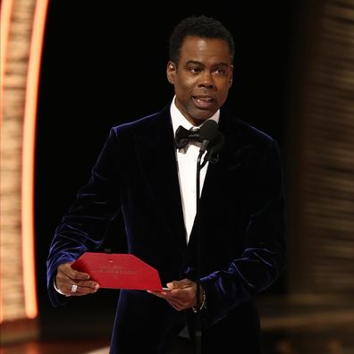 Chris Rock at the 2022 Oscars.