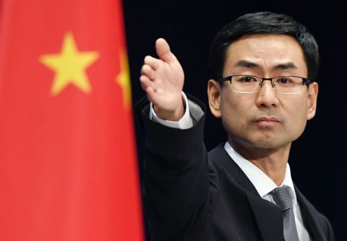 China's foreign minister Geng Shuan has responded to the spy accusations. (AAP)