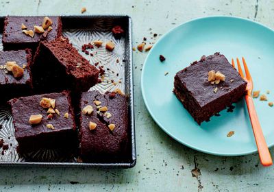 Recipe: <a href="http://kitchen.nine.com.au/2017/03/06/17/14/comforting-dark-chocolate-brazel-nut-brownies" target="_top">Comforting dark chocolate Brazil nut brownies</a>