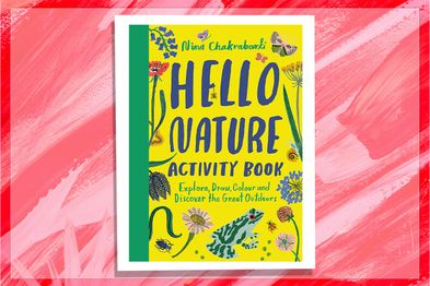 Hello Nature Activity book cover Nina Chakrabarti