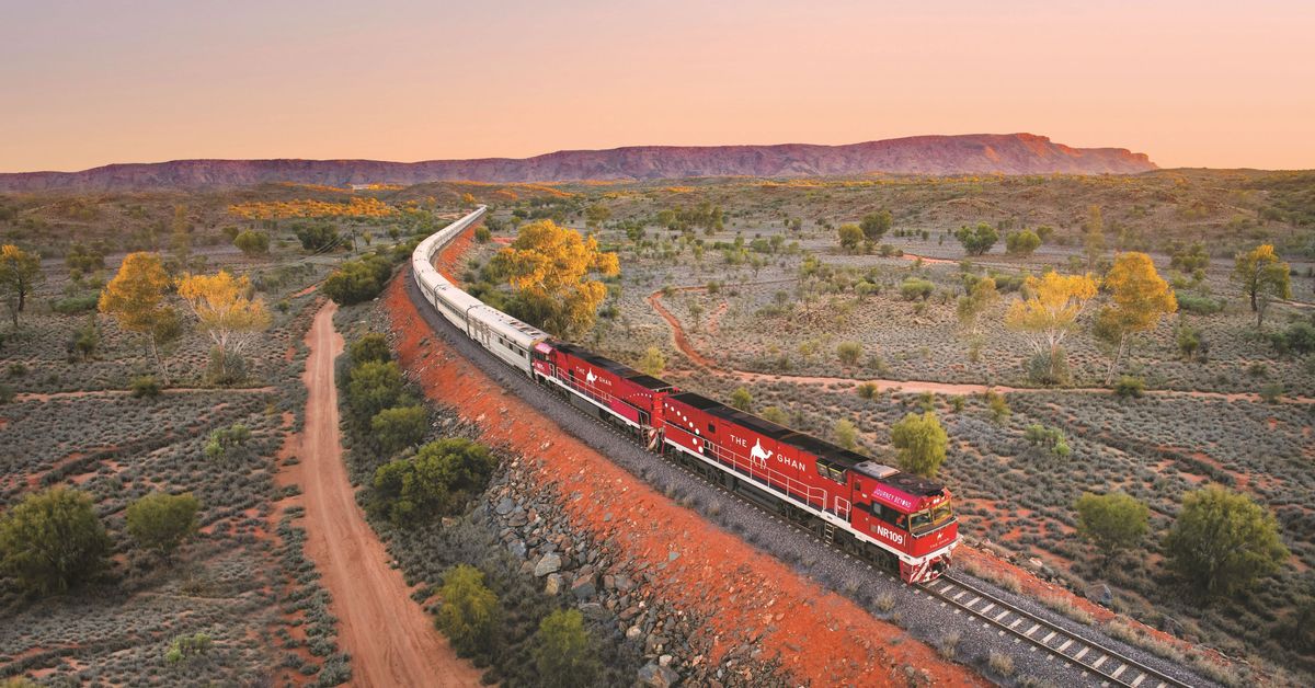 Two Aussie train journeys named among world's most beautiful