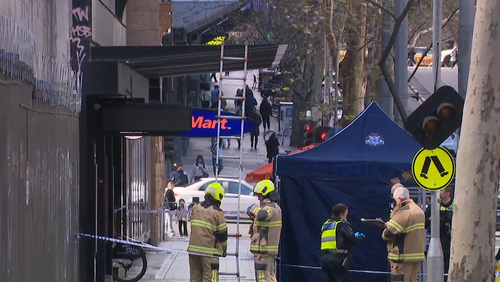 Mystery body found on footpath in Melbourne's CBD