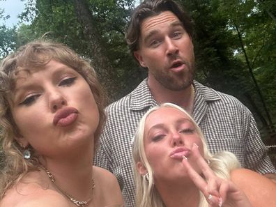 Taylor Swift Travis Kelce at wedding