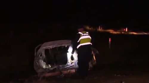 Driver dies in fiery crash in Echuca 