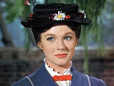 Julie Andrews as Mary Poppins