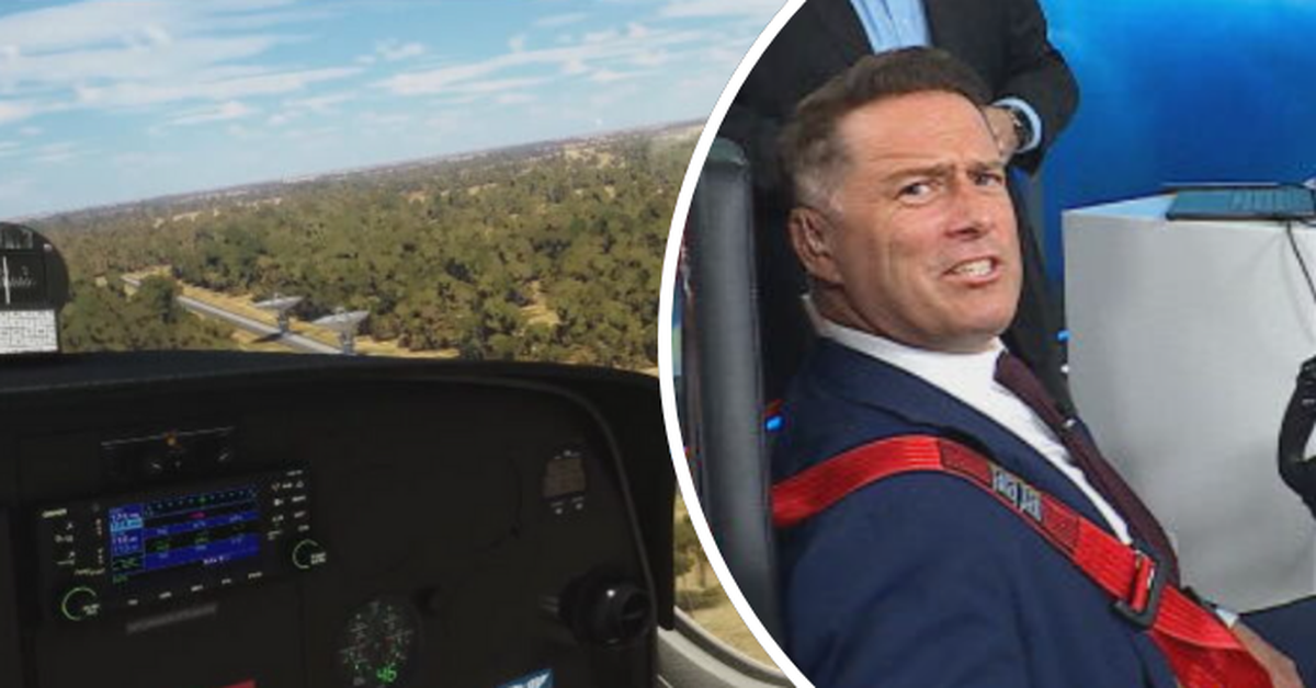 Can Karl Stefanovic safely land a plane?
