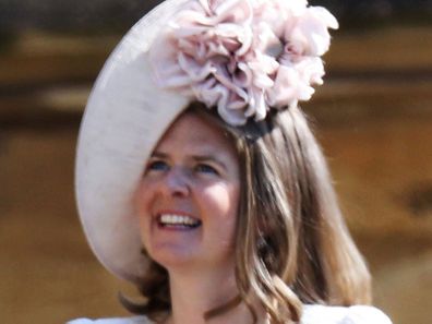 Lady Laura Meade, Godmother to Prince Louis, as his christening takes place.