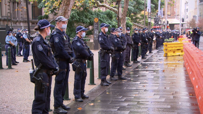 NSW Police are preparing to block the protest as coronavirus cases spike in the state.
