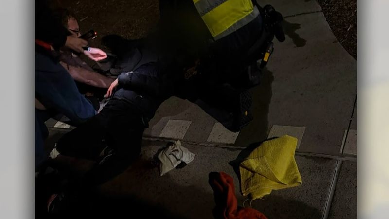 Food delivery driver stabbed in Melbourne | Nine.com.au