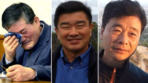 Kim Dong Chul, Tony Kim and Kim Hak Song have been released from North Korea. 