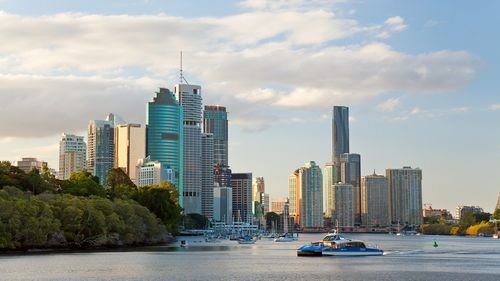 Brisbane skyline, Queensland, Australia