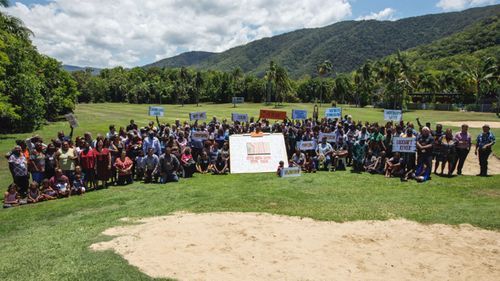 More than 400 traditional land owners converged at Palm Cove to discuss the new direction of the Cape York Land Council. (Cape York Partnership)