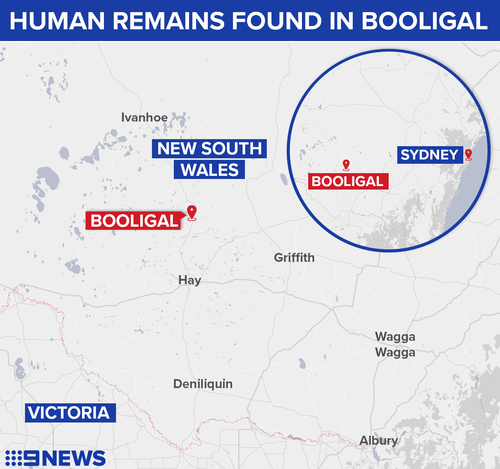 Human remains found in burnt-out car on NSW highway