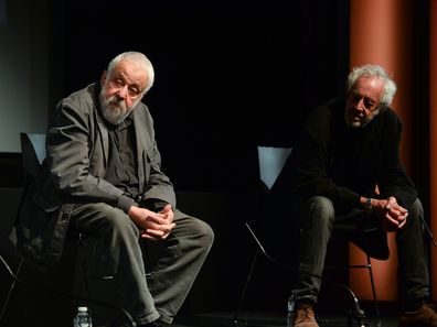 Director Mike Leigh and cinematographer Dick Pope