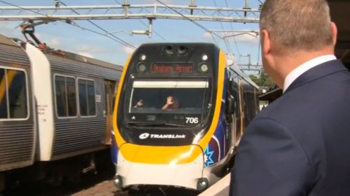 Queensland Rail Chief Executive Nick Easy said there has been a vast re-jig of service schedules in the lead up to the Games. (9NEWS)