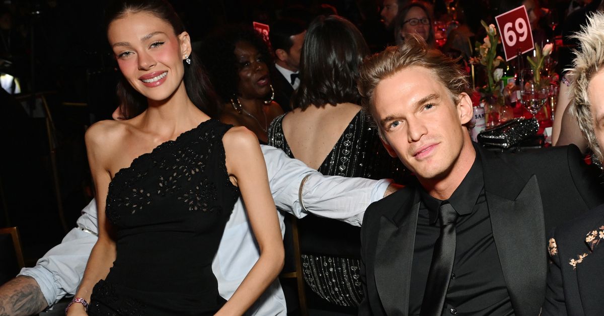 Brooklyn and Nicola's surprise appearance at Oscars party