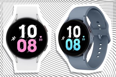 9PR: Samsung Galaxy Watch 5 LTE, Large, Silver and Sapphire