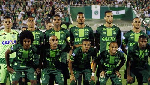 Many members of the Chapecoense team were killed in the crash. (AAP file image)