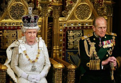 Prince Philip always by the Queen's side