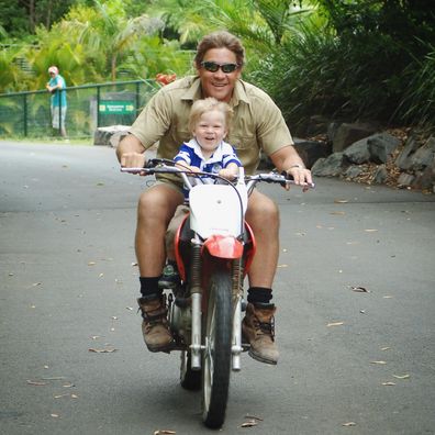 Robert Irwin shares never-before-seen photo with late dad Steve Irwin in heartfelt birthday tribute.