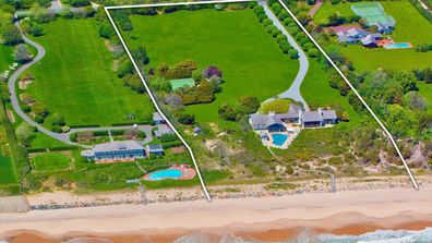 Hamptons New York Real estate property america celebrity homes beach house millions