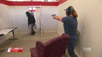 A sheriff's office in the US state of Utah decided it would take a different tack to gun violence by showing teachers how to respond if a shooting happens in their school.