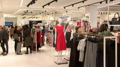 Debenhams stocks high-end fashion favourites. (9NEWS)