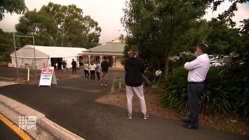 Dozens of people in the Adelaide Hills area had to get re-tested meaning their quarantine time has also been extended. 