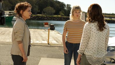 Seachange episode 2019 Stella confronts Miranda.