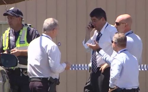 The Homicide Squad from both Victoria and New South Wales are investigating. 