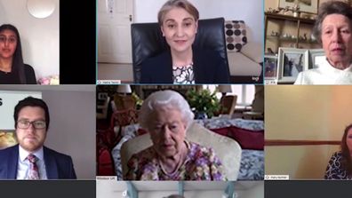 Queen Elizabeth's first video call for Carers Week 2020 with Princess Anne