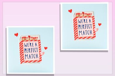 9PR: Perfect Match Valentines Day Card