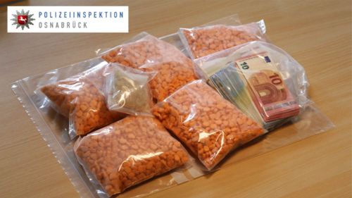 Last August, police in Germany uncovered 5000 of the 'Trump' ecstasy pills. Picture: AP