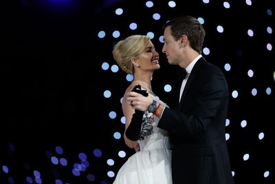 Ivanka Trump dances with her husband Jared Kushner