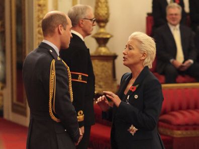 Emma Thompson dame title Prince William 