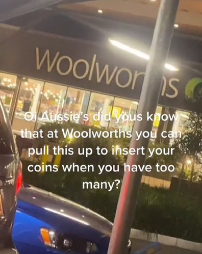 Woolies coin slot TikTok