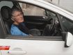 Pensioner in a tight spot as she claims nearby scaffolding blocks car access