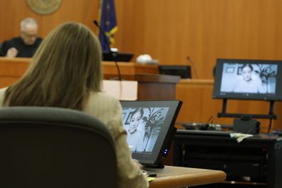 Dr. Alina Fong, testifies on video for the plaintiff, Terry Sanderson in court on Thursday, March 23, 2023, in Park City, Utah. Sanderson is suing Gwyneth Paltrow for $300,000