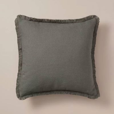 Mariana fringed cushion: $18
