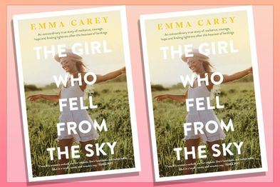 9PR: The Girl Who Fell From the Sky, by Emma Carey book cover