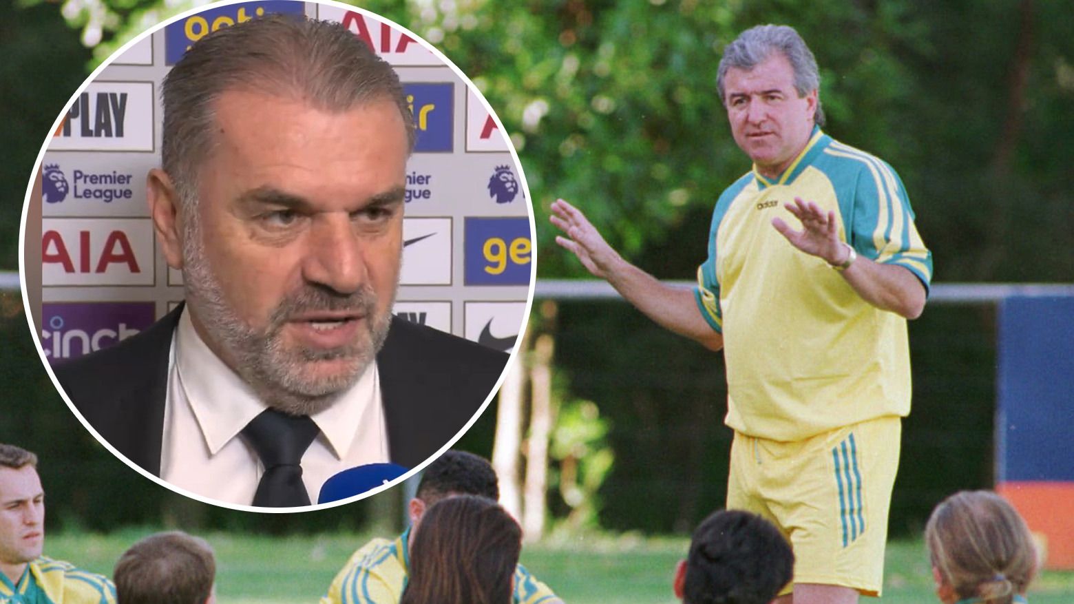 Ange Postecoglou paid tribute to former Socceroos coach Terry Venables.