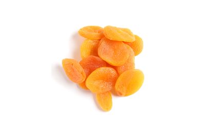 30g dried apricots: (80 calories) = 11 minutes of vigorous weight lifting
