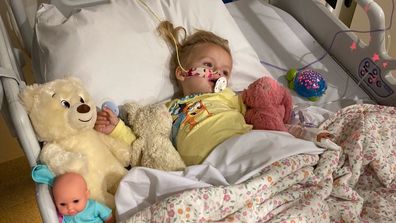 Toddler cancer battle