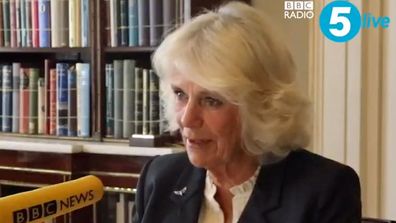 Camilla, Duchess of Cornwall appears as a special guest on The Emma Barnett Show