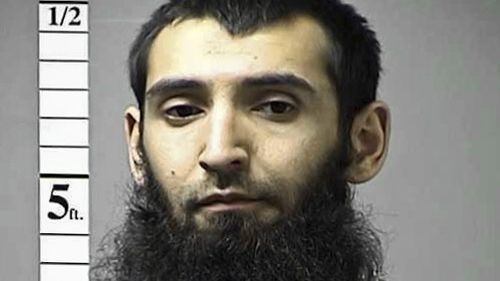 New York City attacker, Sayfullo Saipov, in Manhattan federal court on Tuesday, Nov. 28, 2017.