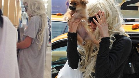 Amanda Bynes in psych lockdown after setting pants on fire in driveway ... with puppy at risk