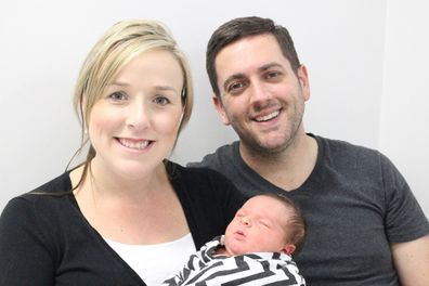 Scott and Shari Hogan with their son Porter.