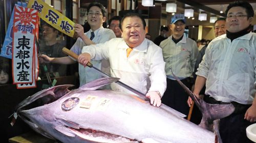 Japan's 'Tuna King' pays $870,000 for a single fish